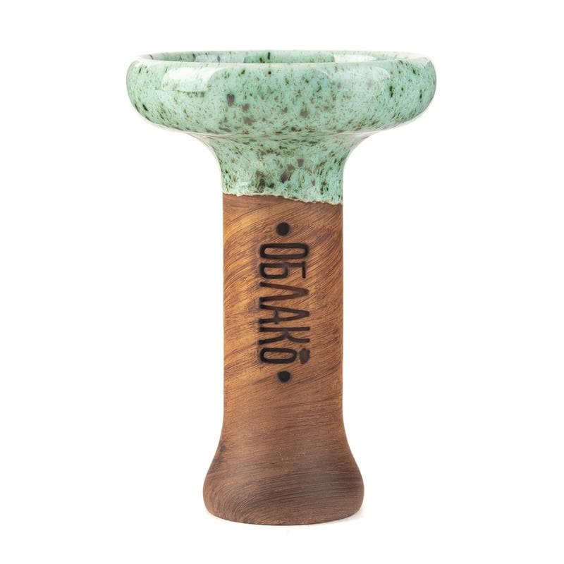 Oblako Phunnel L Glaze Hookah Bowl - Pistachio