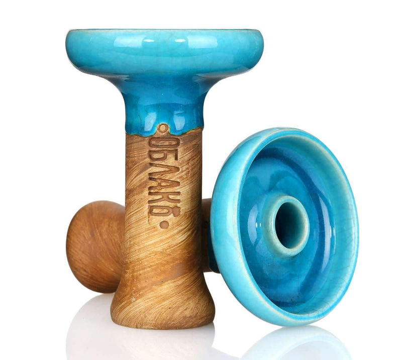 Oblako Phunnel L Glaze Hookah Bowl - Turquoise