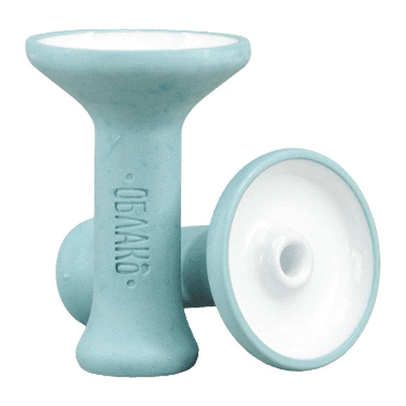 Oblako Phunnel M Mono Hookah Bowl - Light Blue/White