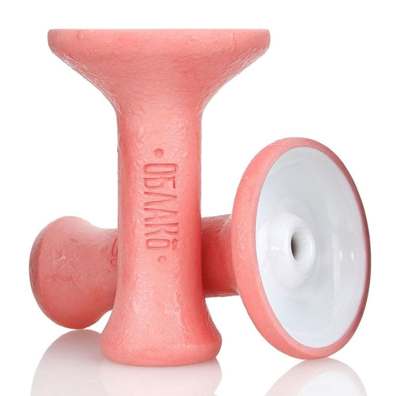 Oblako Phunnel M Mono Hookah Bowl - Pink/White