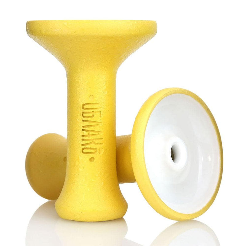 Oblako Phunnel M Mono Hookah Bowl - Yellow/White