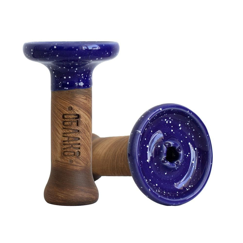 Oblako Phunnel S Glaze Hookah Bowl - Blue Cosmos