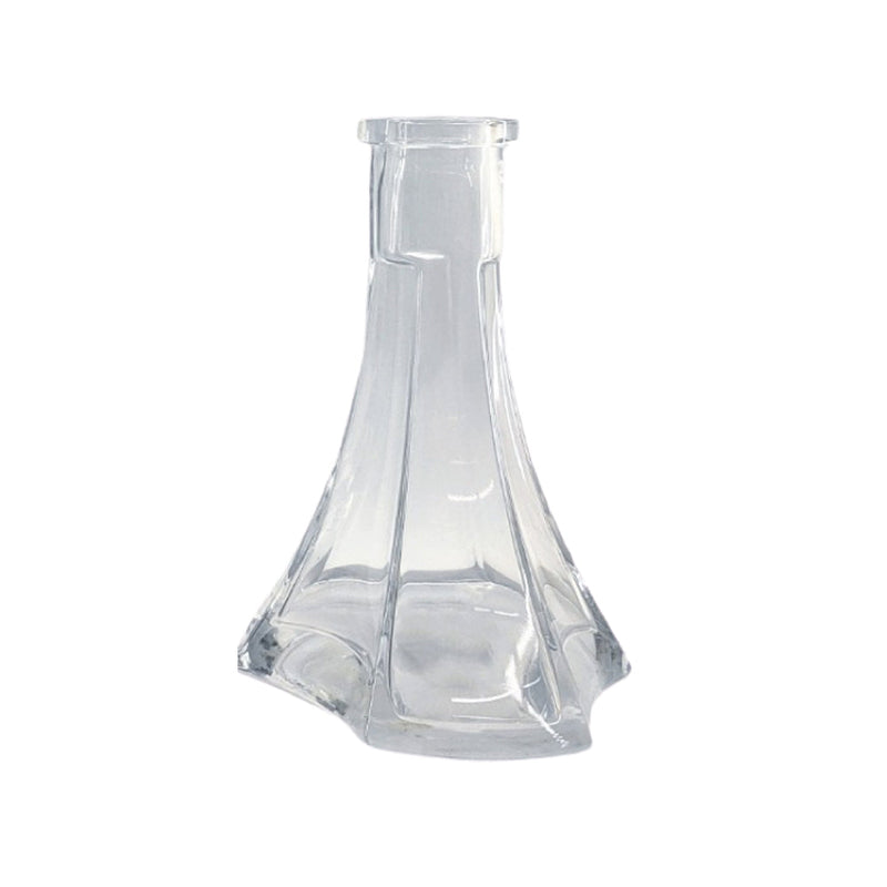 Pyramid Hookah Base - Clear