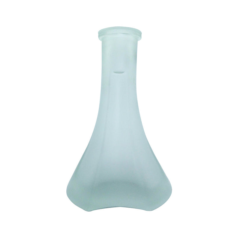 Pyramid Hookah Base - White Matte