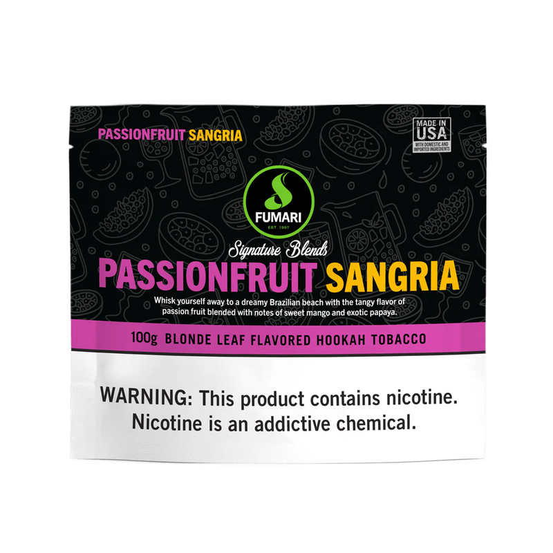 Fumari Passionfruit Sangria Hookah Shisha Flavor