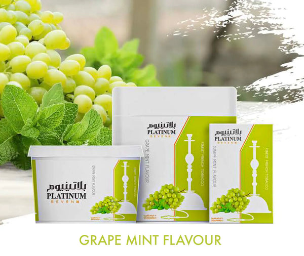 Platinum Grape Mint Gum Hookah Tobacco -
