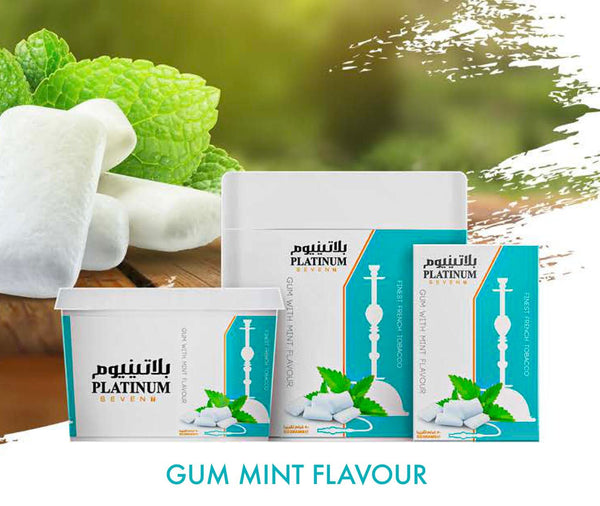 Platinum Seven Gum Mint Hookah Tobacco -