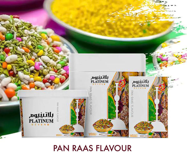 Platinum Seven Pan Raas Hookah Tobacco -