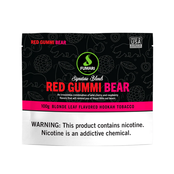 Fumari Red Gummi Bear Hookah Shisha Flavor -