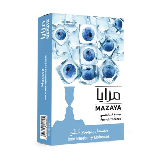 Mazaya Frozen Iced Blueberry Hookah Flavors - 