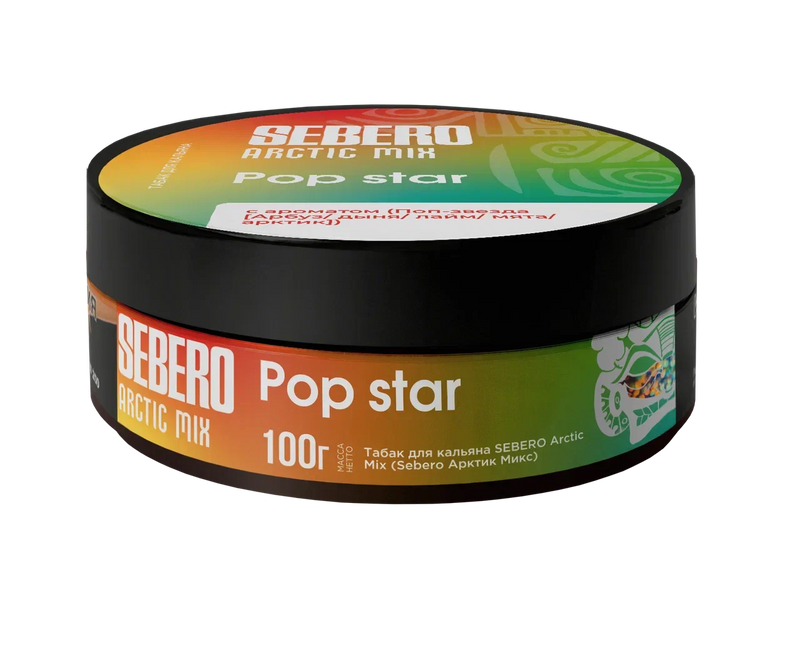 Sebero Arctic Mix Pop Star Hookah Shisha Flavor -