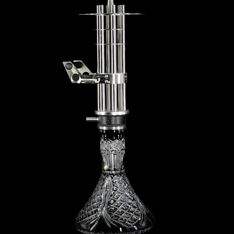 Shi Carver Minigun Hookah - Silver