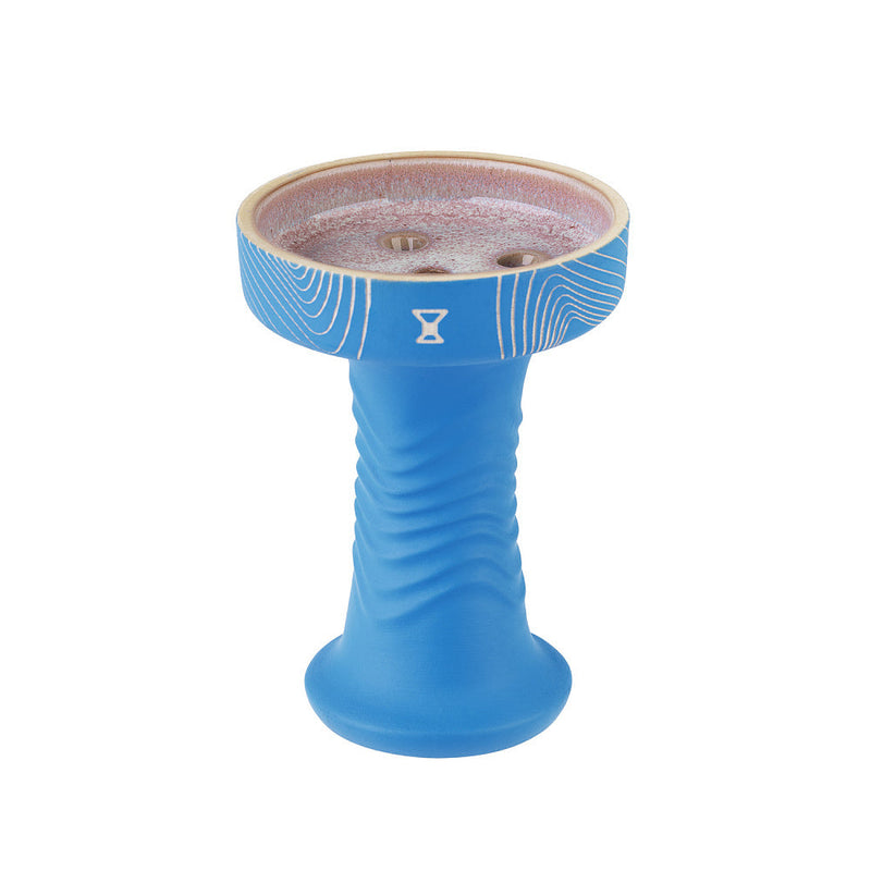Alpha Hookah Shisha Bowl Wave Killer - South Blue