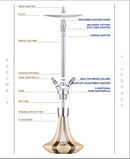 Steamulation Ultimate Gen.II Upgrade Hookah Set -