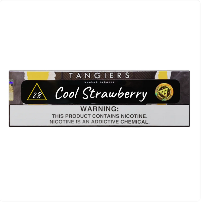 Tangiers Cool Strawberry Hookah Shisha Tobacco - 