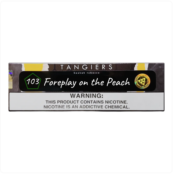 Tangiers Foreplay On The Peach Hookah Shisha Tobacco - 