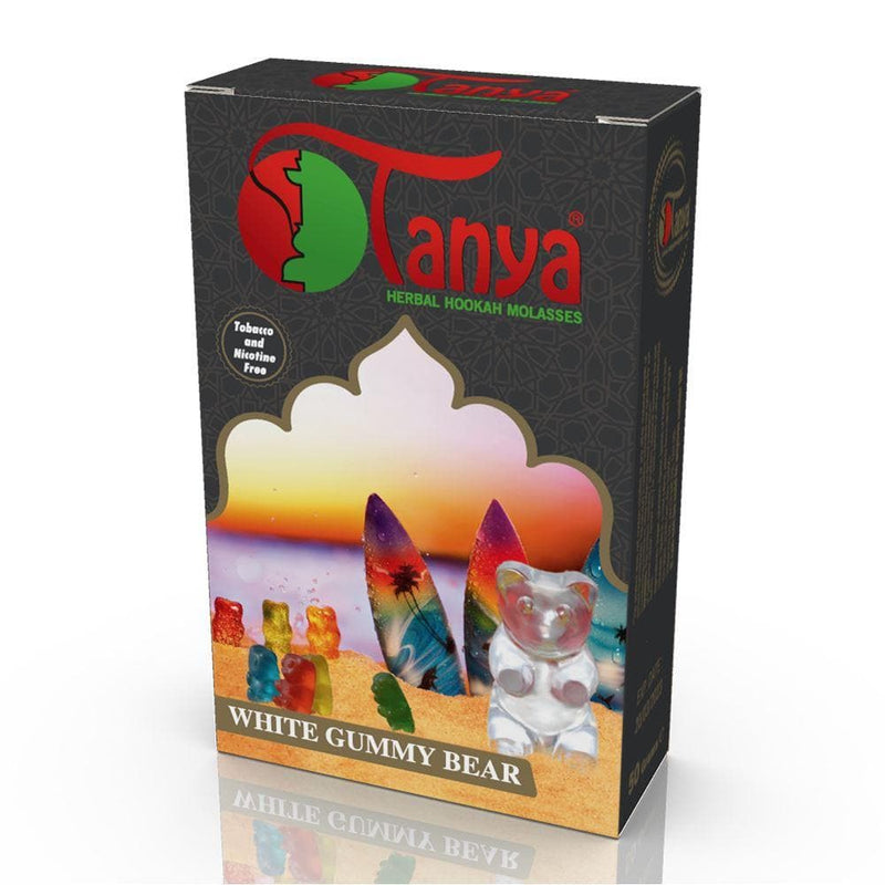 Tanya Herbal Shisha - 50g / White Gummy Bear