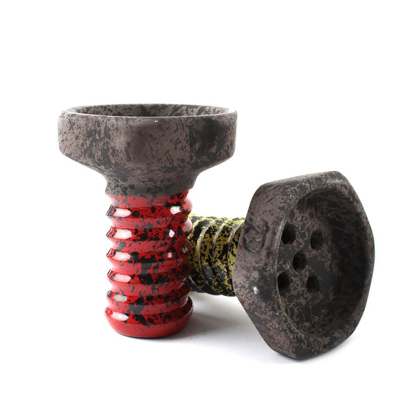 Telamon Evil Screw Clay Hookah Bowl - 