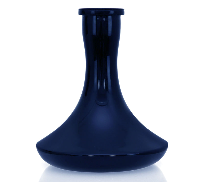 Traditional Glass Hookah Base - Dark Blue