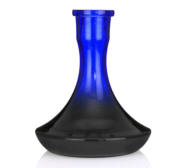 Traditional Glass Hookah Base - Blue/Shadow