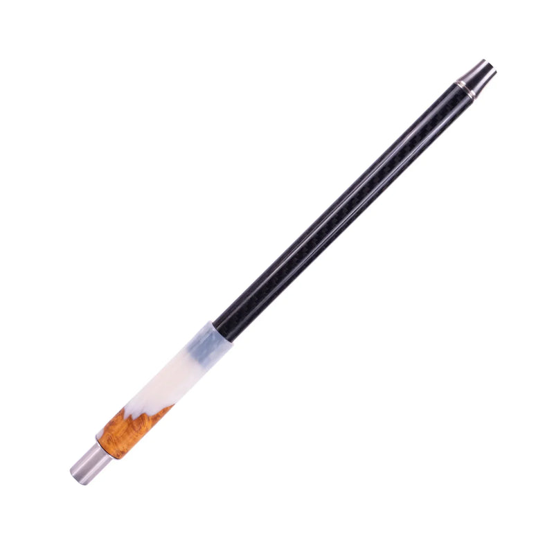 VYRO Penta Carbon Hybrid Hookah Mouthpiece 30cm - White