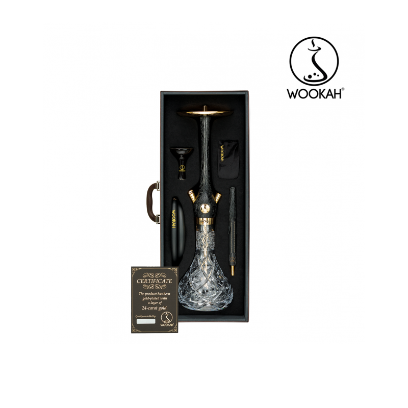 Wookah 24K Gold-Plated Olives Nox Hookah Set -