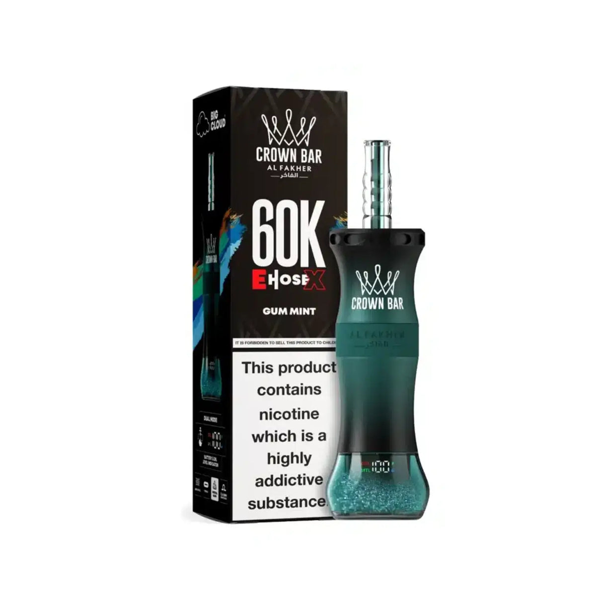 Buy Al Fakher Crown Bar Vape 8K | Dual Mode Buy Al Fakher Crown Bar Vape 8K | Dual Mode