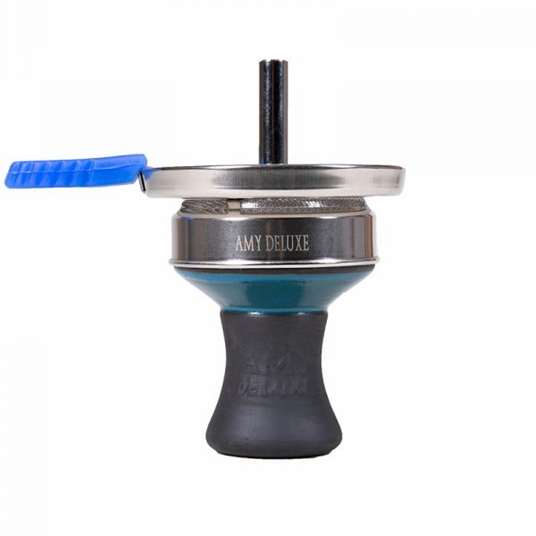 AMY Deluxe Stone Hookah Bowl With Screen TTST005 - Blue