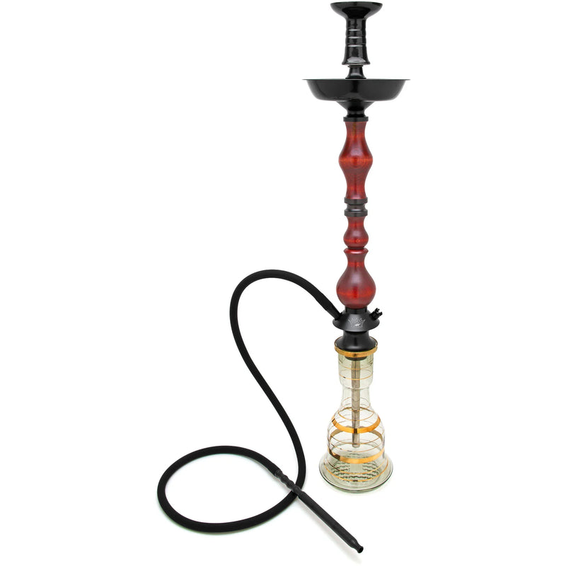 Regal Melech Redwood Wooden Hookah - 