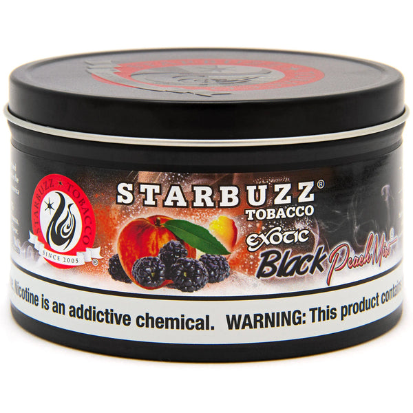 mist tobacco Starbuzz Bold Black Peach Mist Hookah Tobacco