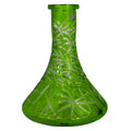 Cyril Crystal Cut Hookah Shisha Base - Green