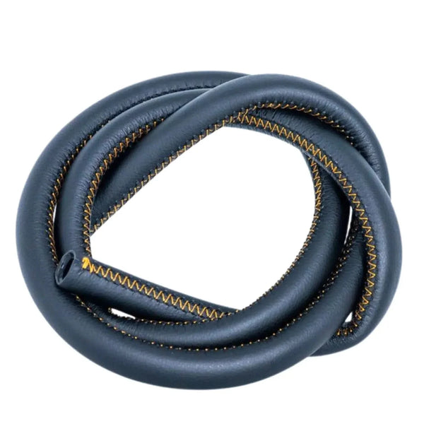 Cyril Handmade Leather Hose - Black - gold