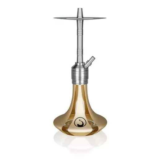 Steamulation Mini Hookah - Gold Matt Metallic