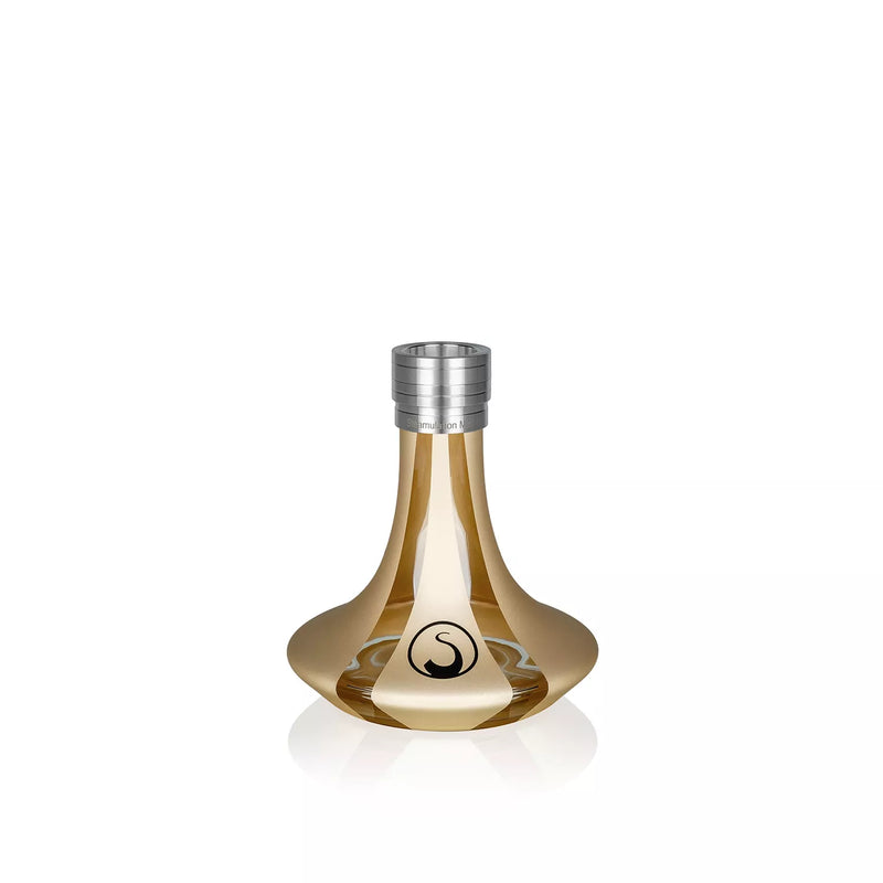 Steamulation Mini Gen.II Hookah Base with Steam Click - Gold Metallic