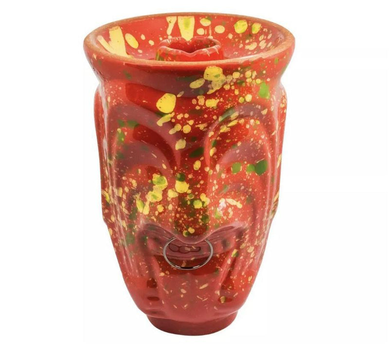 Harvik Tiki Hookah Bowl - Red