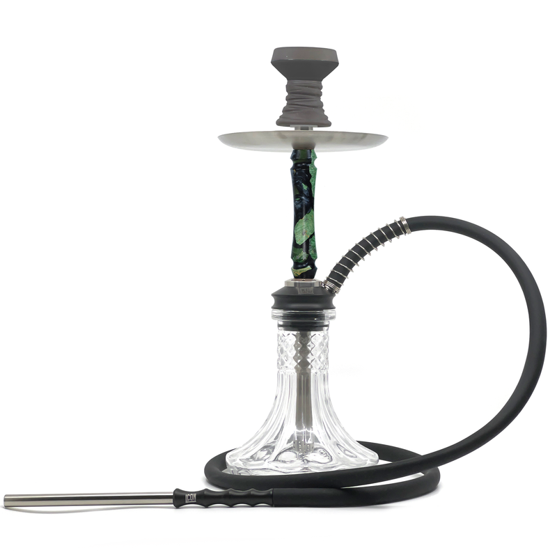 Hookah Starter Kit - Pro - Black/Green