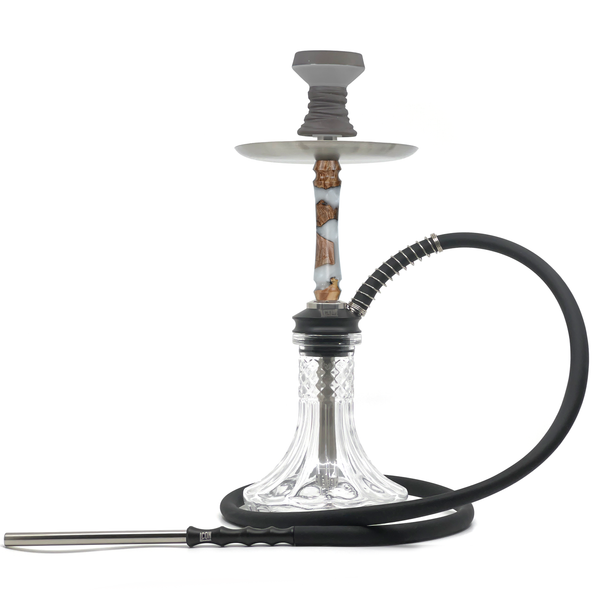 Icon Pomp Hookah Set - Grey