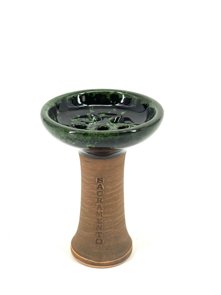 Sacramento Oblivion Hookah Bowl - Dark Green