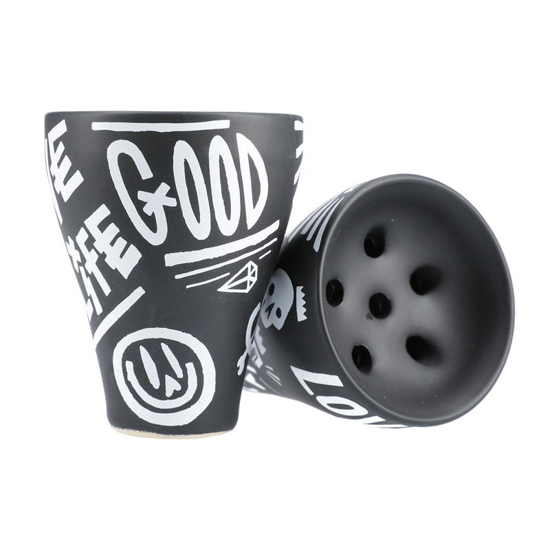 Oblako X Hooligan XLGN Hookah Bowl - White