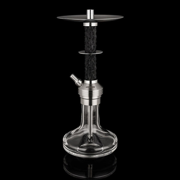 Magnum Drip Hookah - Clear Black Cut