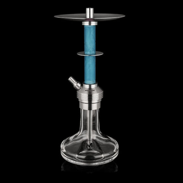 Magnum Drip Hookah - Clear Blue Almaz