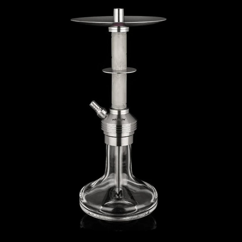 Magnum Drip Hookah - Clear White Almaz