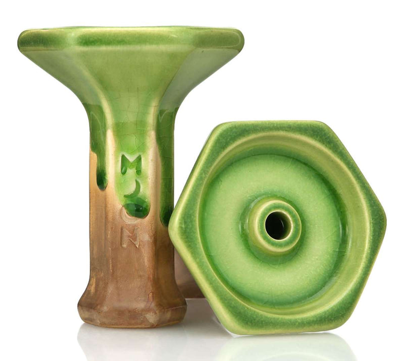 Moon Grand Phunnel Hookah Bowl - Green Acid