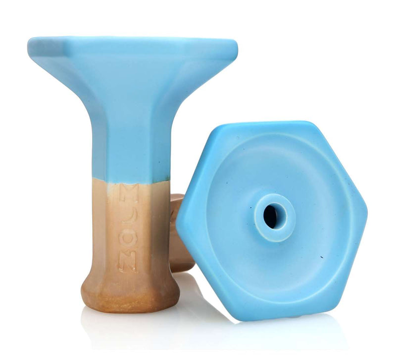 Moon Grand Phunnel Hookah Bowl - Matt Blue