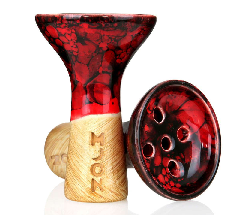 Moon Killer Hookah Bowl - Red Black