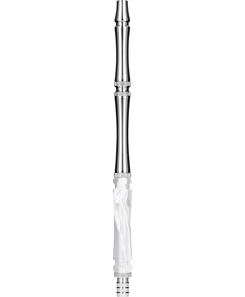 Moze Stainless Steel Hookah Mouthpiece - Wavy Frosted