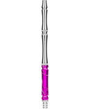 Moze Stainless Steel Hookah Mouthpiece - Wavy Purple