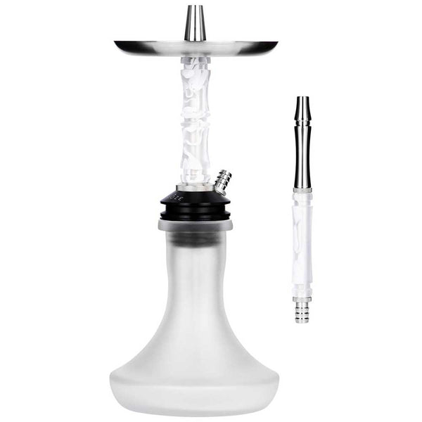 Moze Breeze Two Hookah - Wavy Frosted