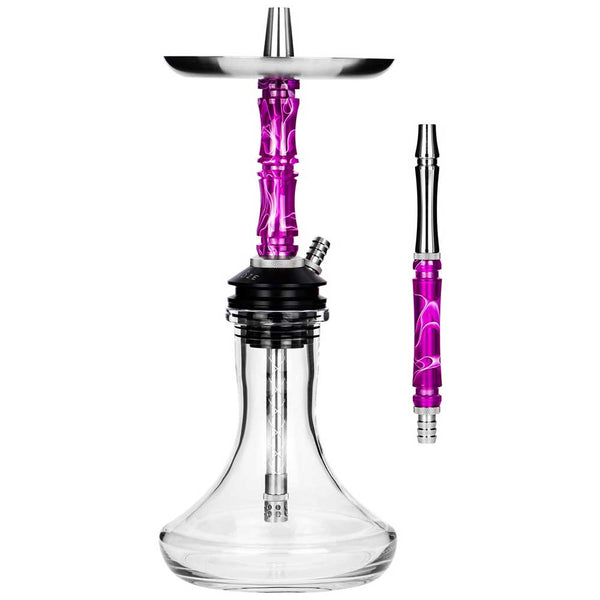 Moze Breeze Two Hookah - Wavy Purple