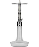 Moze Varity Lounge Hookah - Silver - Frosted - Silver Steel